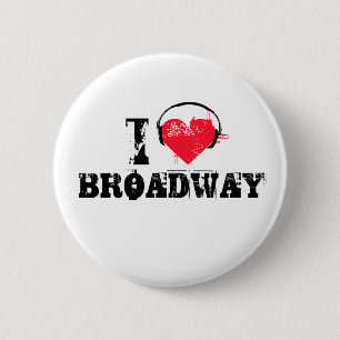 Chapa Redonda De 5 Cm Amo broadway