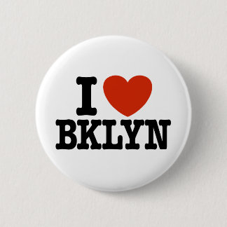 Chapa Redonda De 5 Cm Amo Brooklyn