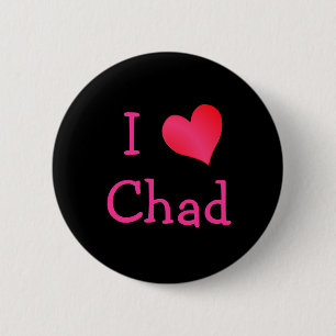 Chapa Redonda De 5 Cm Amo Chad