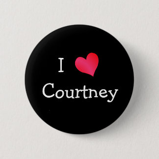 Chapa Redonda De 5 Cm Amo Courtney
