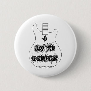 Chapa Redonda De 5 Cm Amo Dierks (la guitarra)