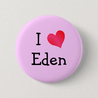 Chapa Redonda De 5 Cm Amo Eden