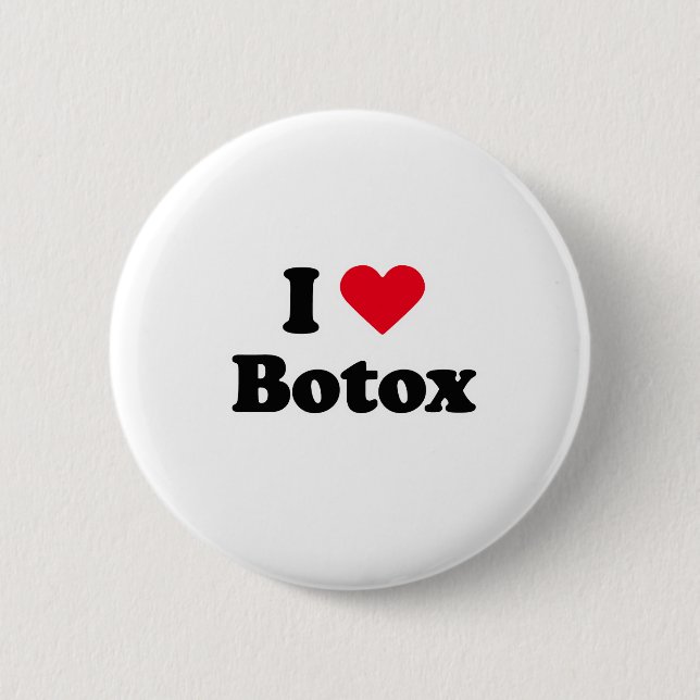 Chapa Redonda De 5 Cm Amo el botox (Anverso)