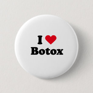 Chapa Redonda De 5 Cm Amo el botox