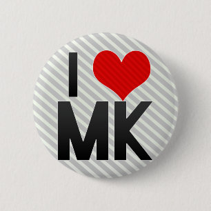 Chapa Redonda De 5 Cm Amo el MK