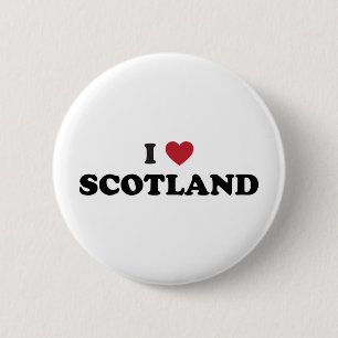 Chapa Redonda De 5 Cm Amo Escocia