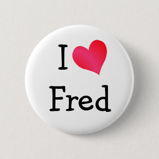 Chapa Redonda De 5 Cm Amo Fred