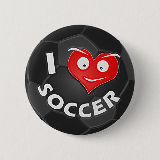Chapa Redonda De 5 Cm Amo fútbol