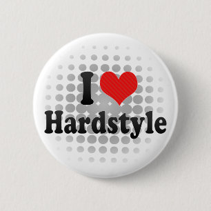 Chapa Redonda De 5 Cm Amo Hardstyle