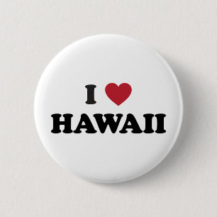 Chapa Redonda De 5 Cm Amo Hawaii