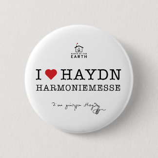 Chapa Redonda De 5 Cm Amo Haydn Harmoniemesse