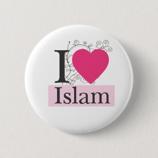 Chapa Redonda De 5 Cm amo Islam