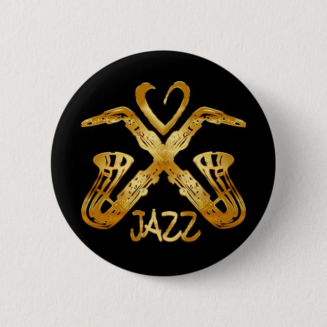 CHAPA REDONDA DE 5 CM AMO JAZZ (Anverso)