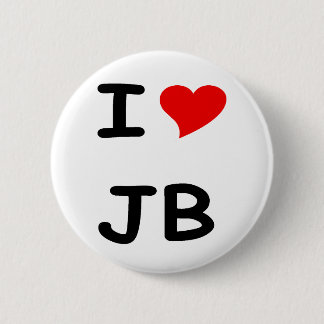 Chapa Redonda De 5 Cm Amo JB
