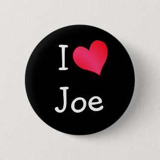 Chapa Redonda De 5 Cm Amo Joe