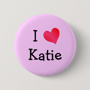 Chapa Redonda De 5 Cm Amo Katie