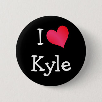 Chapa Redonda De 5 Cm Amo Kyle