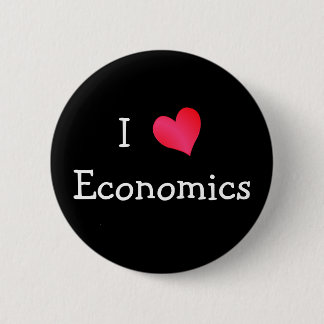 Chapa Redonda De 5 Cm Amo la economía