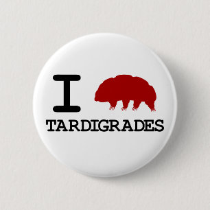 Chapa Redonda De 5 Cm Amo Los Tardigrados