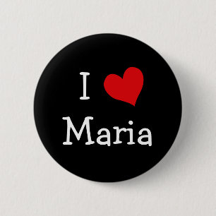 Chapa Redonda De 5 Cm Amo María