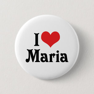 Chapa Redonda De 5 Cm Amo María