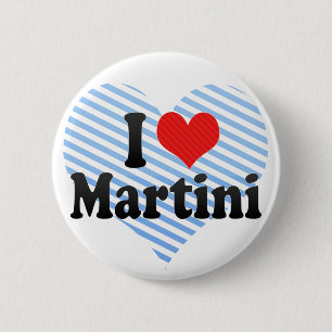 Chapa Redonda De 5 Cm Amo Martini