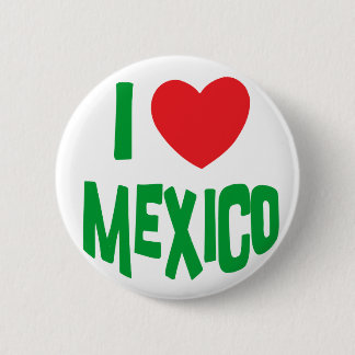 Chapa Redonda De 5 Cm Amo México