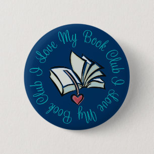 Chapa Redonda De 5 Cm Amo mi Bookclub