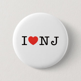 Chapa Redonda De 5 Cm AMO New Jersey