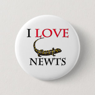 Chapa Redonda De 5 Cm Amo Newts