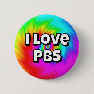 Chapa Redonda De 5 Cm Amo PBS (Puedes cambiar las palabras)