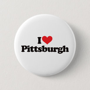 Chapa Redonda De 5 Cm Amo Pittsburgh