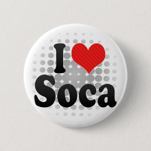 Chapa Redonda De 5 Cm Amo Soca