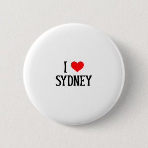 Chapa Redonda De 5 Cm Amo Sydney Me encanta Sydney Australia Oz Viajes S