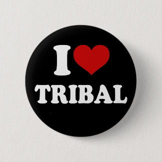 Chapa Redonda De 5 Cm Amo Tribal