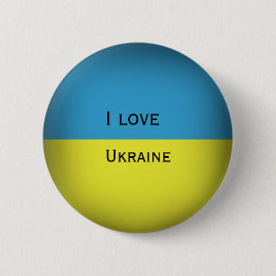Chapa Redonda De 5 Cm Amo Ucrania