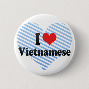 Chapa Redonda De 5 Cm Amo vietnamita