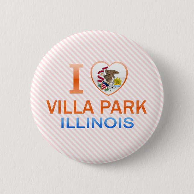 Chapa Redonda De 5 Cm Amo Villa Park, IL (Anverso)