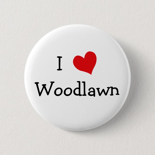 Chapa Redonda De 5 Cm Amo Woodlawn (Anverso)