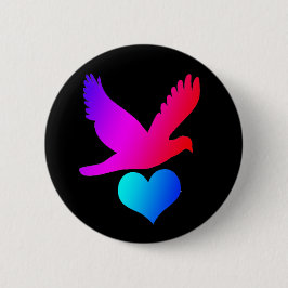 Chapa Redonda De 5 Cm Amor 2