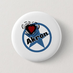 Chapa Redonda De 5 Cm Amor Akron