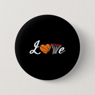 Chapa Redonda De 5 Cm Amor Bysketbyll Fan Player Coach Byller Hombres Mu