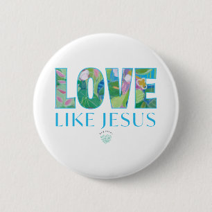Chapa Redonda De 5 Cm Amor como Jesús