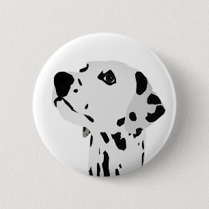 Chapa Redonda De 5 Cm Amor dálmata