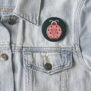 Chapa Redonda De 5 Cm amor de ladybug