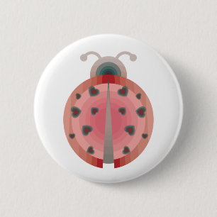 Chapa Redonda De 5 Cm amor de ladybug
