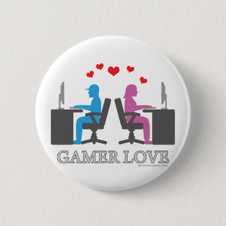 Chapa Redonda De 5 Cm Amor del videojugador