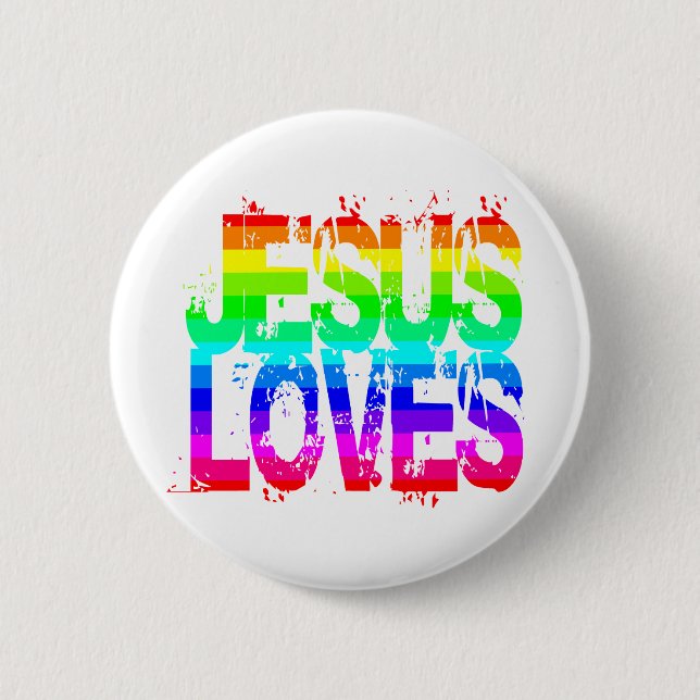 CHAPA REDONDA DE 5 CM AMORES DE JESÚS (Anverso)