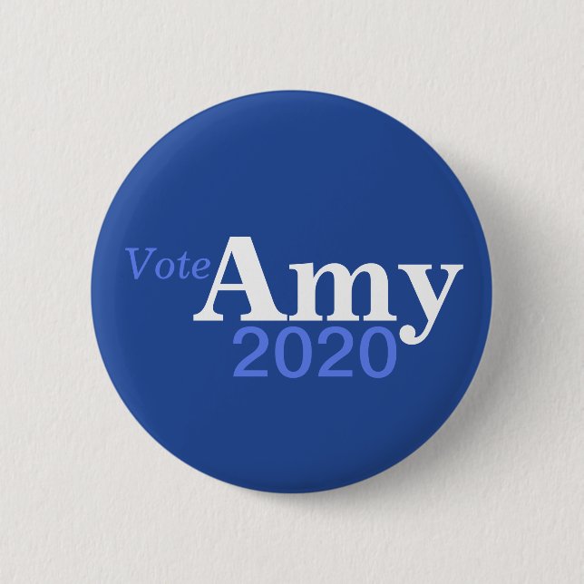 Chapa Redonda De 5 Cm Amy 2020 (Anverso)