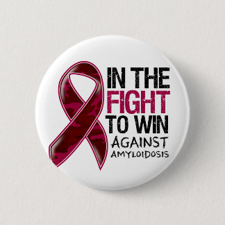 Chapa Redonda De 5 Cm Amyloidosis - lucha a ganar